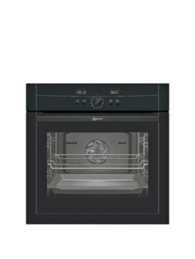 Neff B15P52S3Gb 60Cm Built-In Single Electric Oven - Black